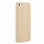 Пластиковый чехол Ozaki O!coat 0.3+ Wood для iPhones 5/5S бежевый