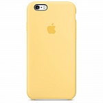 Силиконовый чехол для iPhone 6/6S Silicone Case (желтый)