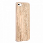 Пластиковый чехол Ozaki O!coat 0.3+ Wood для iPhones 5/5S бежево-розовый