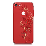 Чехол для Apple iPhone 7 Swarovski Kingxbar Phoenix 2 Красный