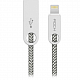 Кабель передачи данных Rock Lightning to USB Cobblestone Charge & Sync 1м beige