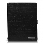Кожаный чехол для Apple iPad 2\3\4 Zenus Masstige Lettering Diary Series (black)