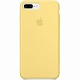 Силиконовый чехол для iPhone 7 Plus/iPhone 8 Plus Silicone Case (желтый)