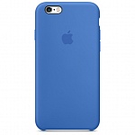 Силиконовый чехол для iPhone 6/6S Silicone Case (синий)