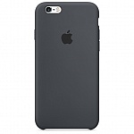 Силиконовый чехол для iPhone 6/6S Plus Silicone Case (серый)