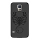 Чехол и защитная пленка для Samsung Galaxy S5 Deppa Art Case Black скорпион