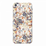 Чехол для Apple iPhone 5/5S/SE Deppa Art Case Flowers Ромашки