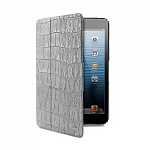 Чехол PURO для iPad mini "CROCODILE" серый