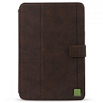 Кожаный чехол Zenus для iPad Mini Color Point Diary Collection (коричневый) 