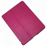 Чехол для Apple iPad2\3\4 IHUG Crocodile dark pink