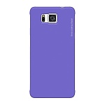 Чехол и защитная пленка для Samsung Galaxy Alpha Deppa Air Case фиолетовый