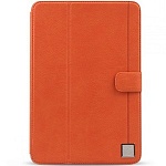 Кожаный чехол Zenus для iPad Mini Color Point Diary Collection (оранжевый)