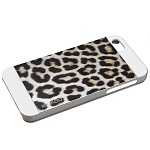 Чехол для iPhone 5/5S Ppyple Metal Jacket snow leopard white
