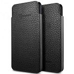 Кожаный чехол для iPhone 5, 5s Leather Pouch Crumena S черный
