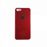 Пластиковый чехол-накладка lamborghini для iPhone 5/5S diablo-D1 красный
