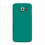 Чехол и защитная пленка для Samsung Galaxy S6 edge Deppa Air Case зеленый