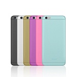 Чехол и защитная пленка для Apple iPhone 6 Deppa Sky Case 0.4 mm розовый